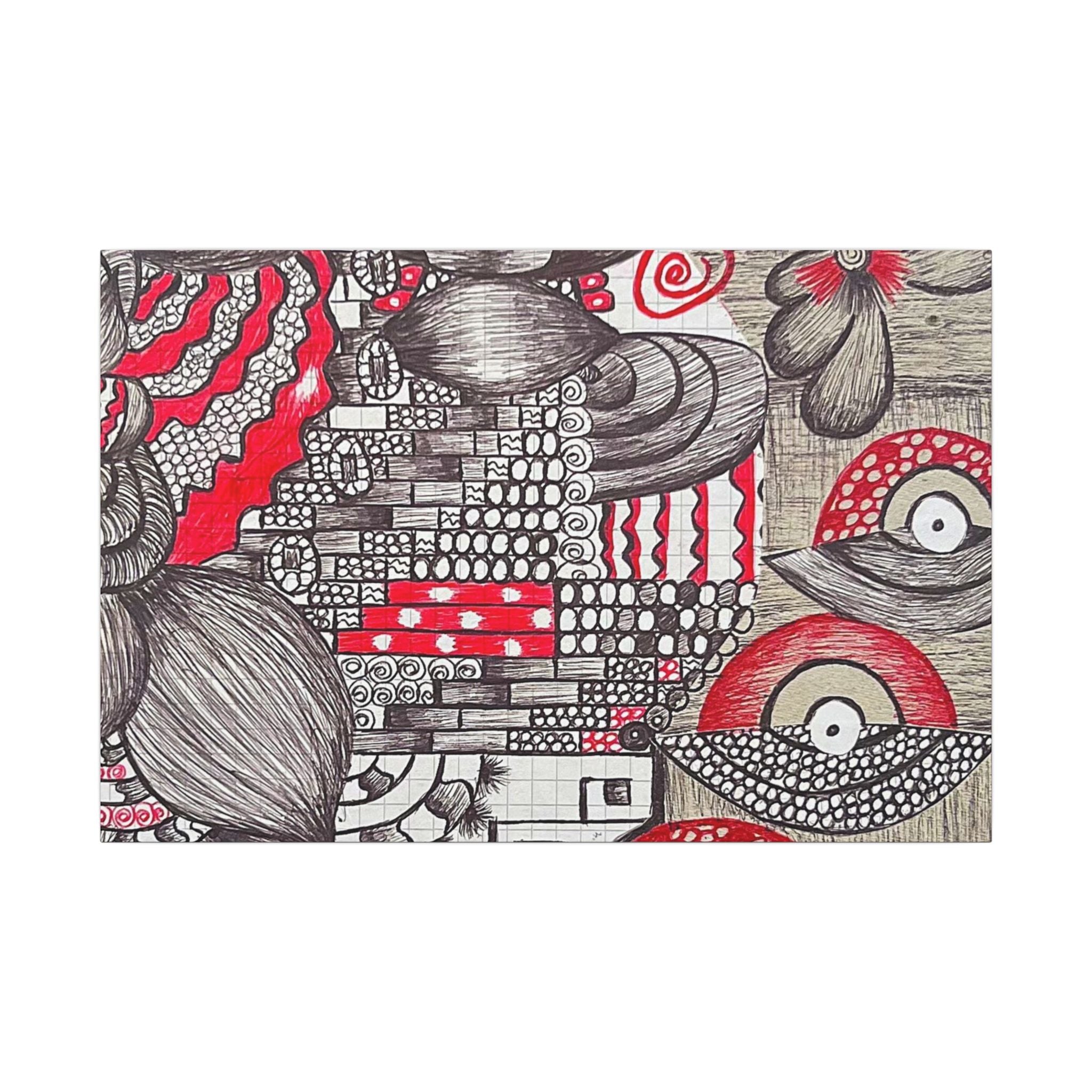 Matte Canvas, Stretched, 0.75" (Multi-Size)