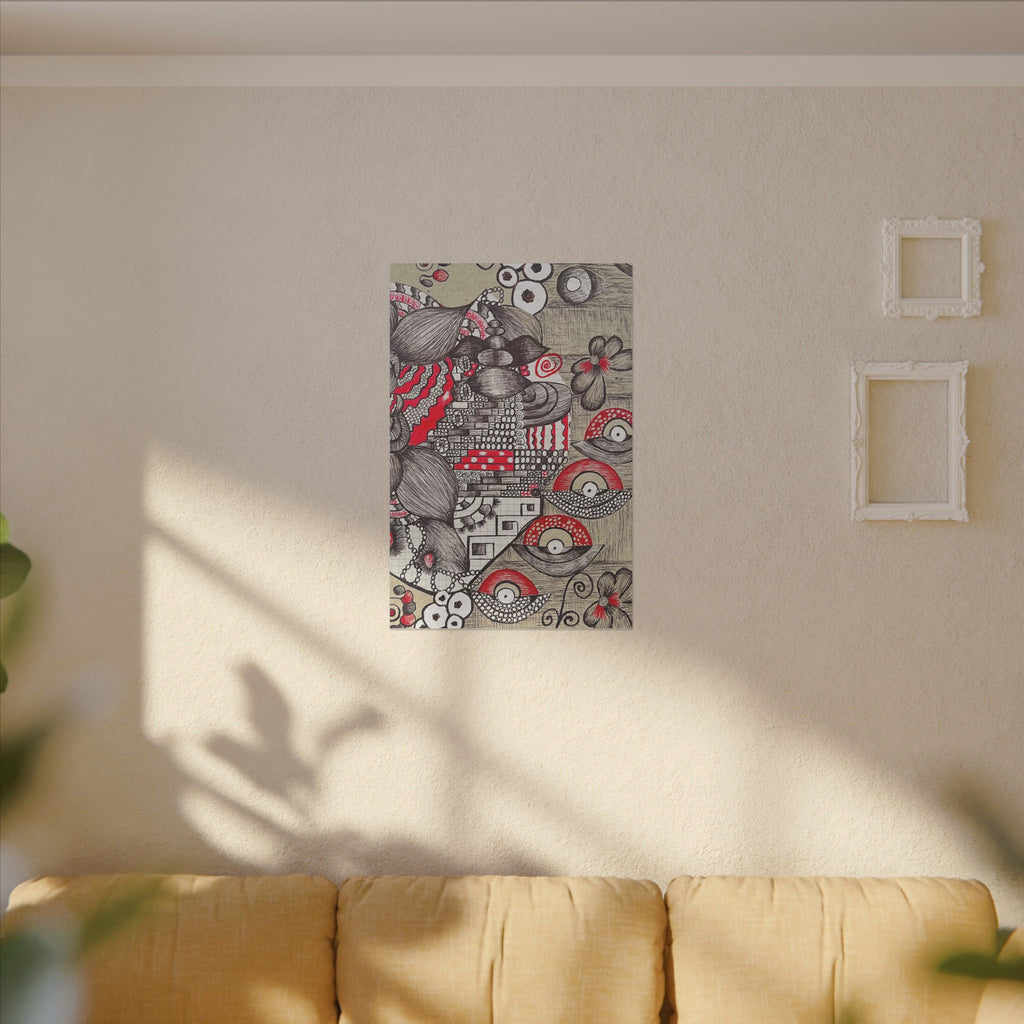 Matte Canvas, Stretched, 0.75" (Multi-Size)