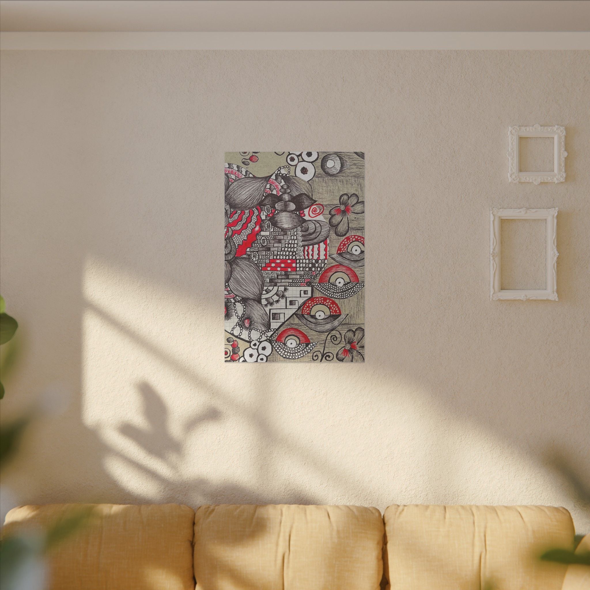 Matte Canvas, Stretched, 0.75" (Multi-Size)