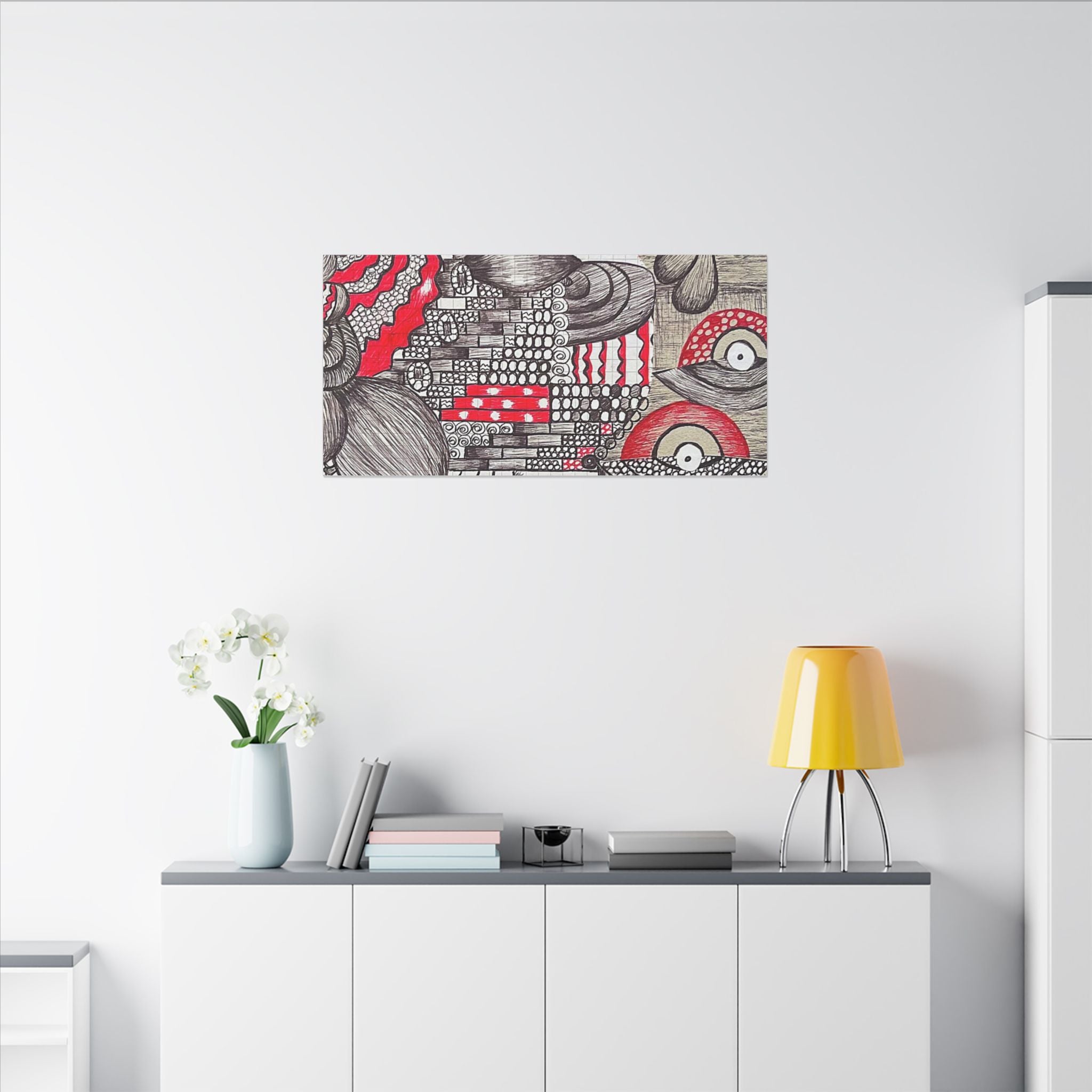 Matte Canvas, Stretched, 0.75" (Multi-Size)