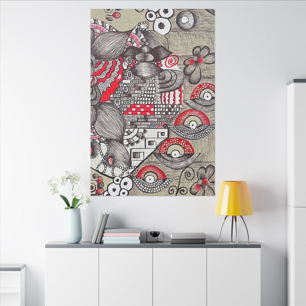 Matte Canvas, Stretched, 0.75" (Multi-Size)