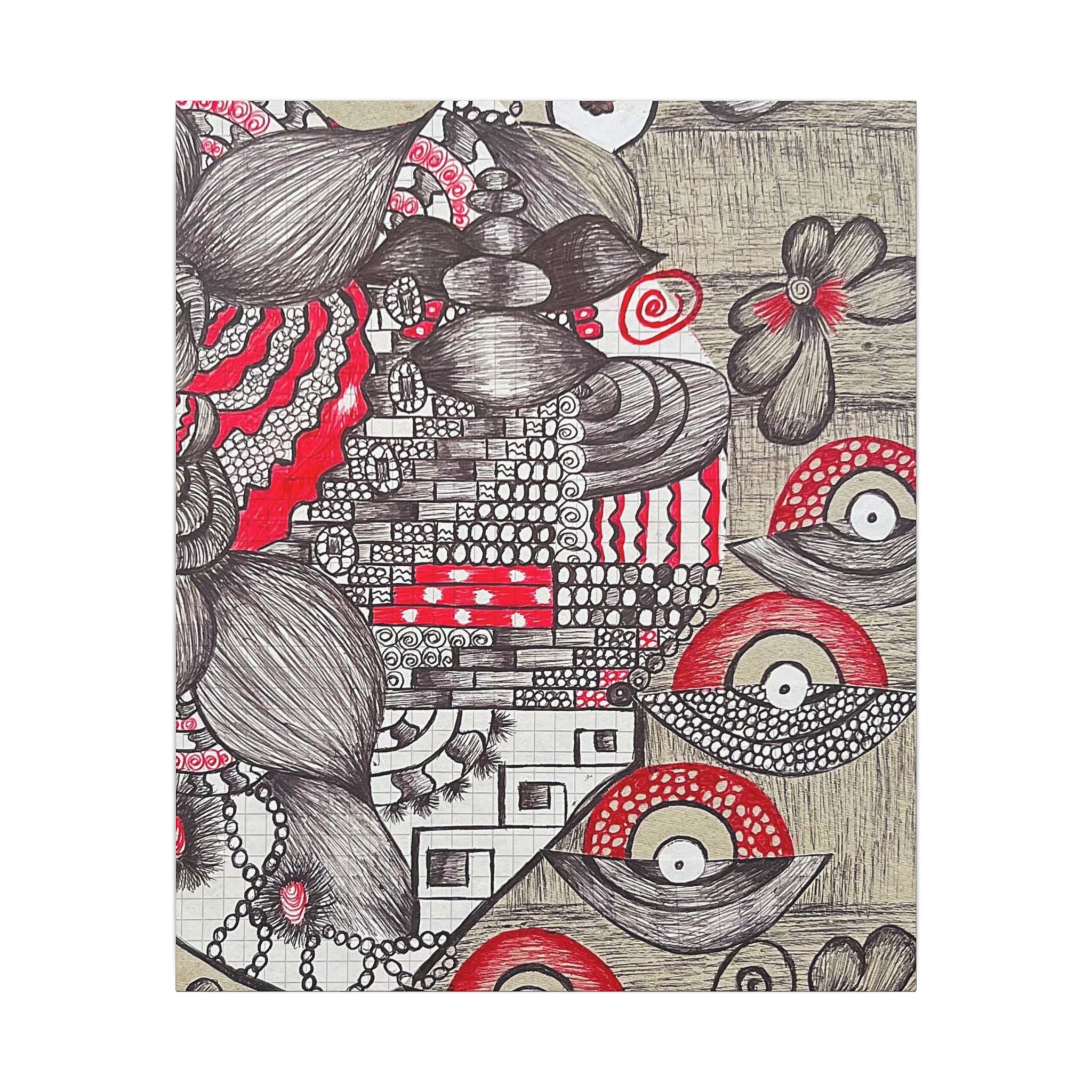 Matte Canvas, Stretched, 0.75" (Multi-Size)