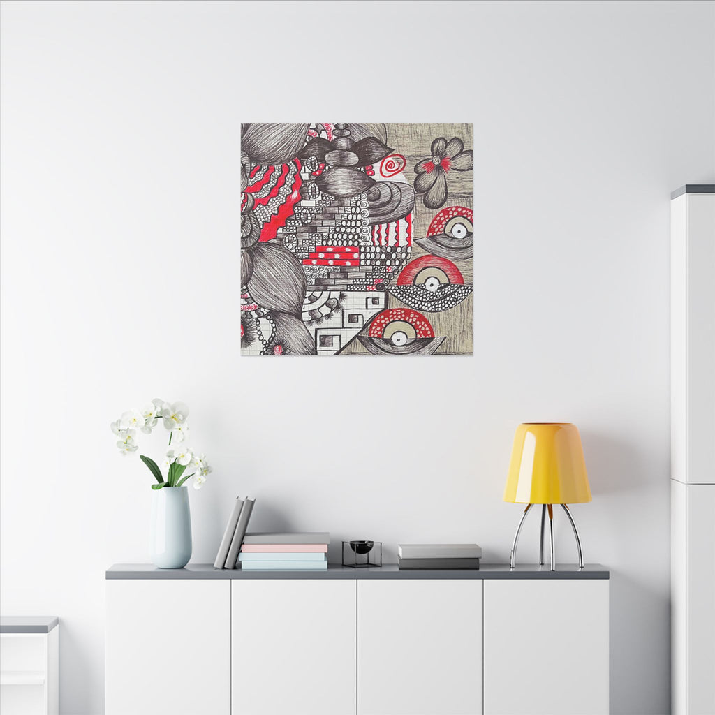 Matte Canvas, Stretched, 0.75" (Multi-Size)