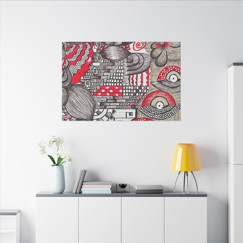 Matte Canvas, Stretched, 0.75" (Multi-Size)