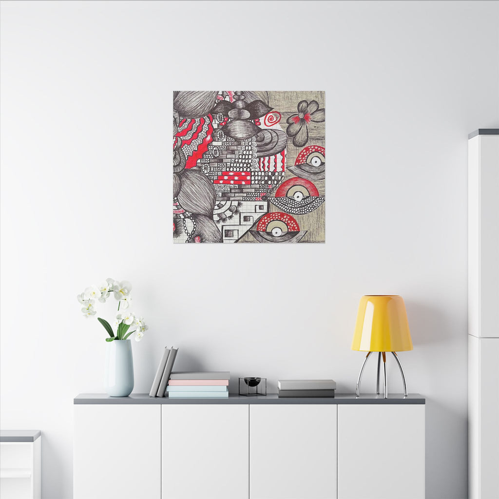 Matte Canvas, Stretched, 0.75" (Multi-Size)