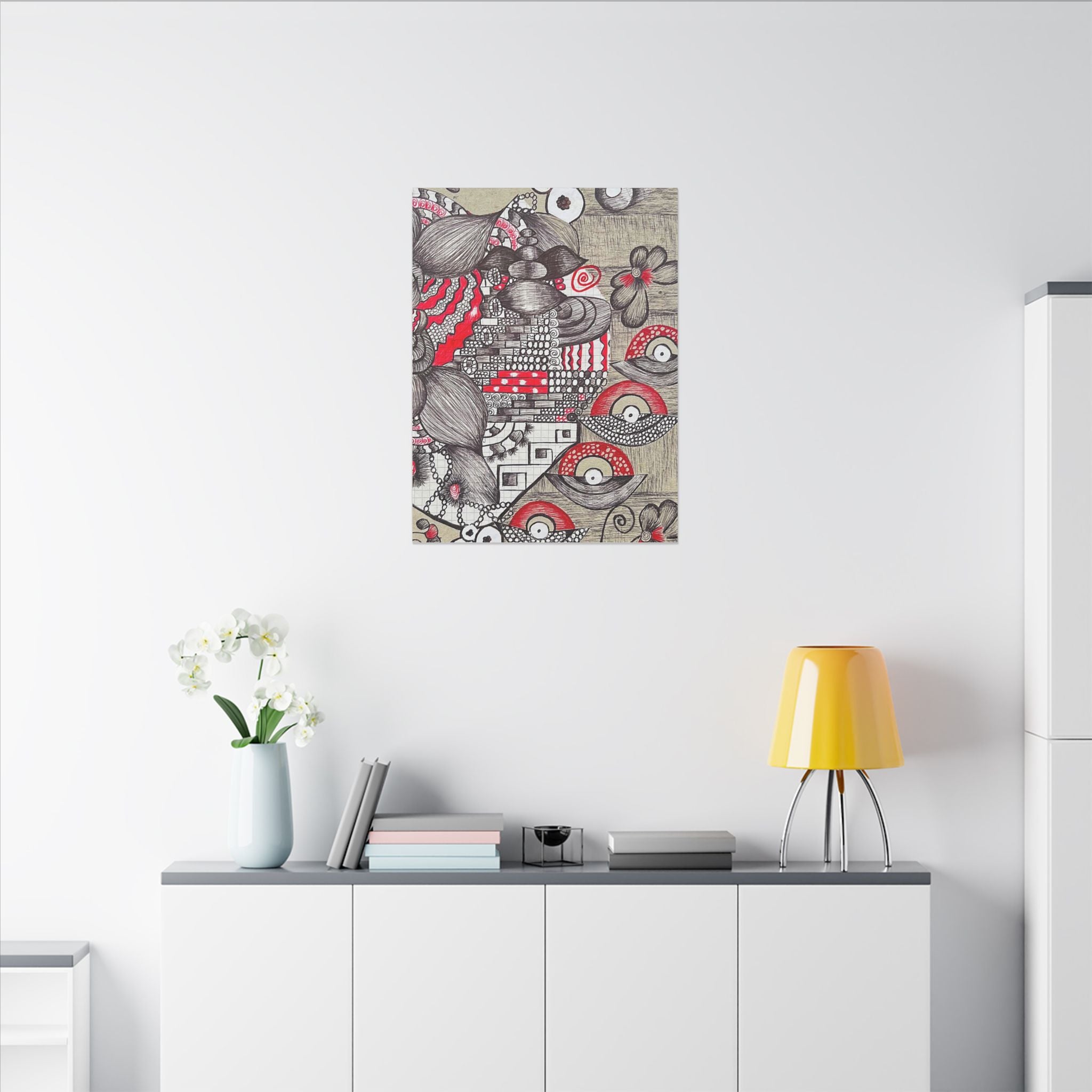 Matte Canvas, Stretched, 0.75" (Multi-Size)