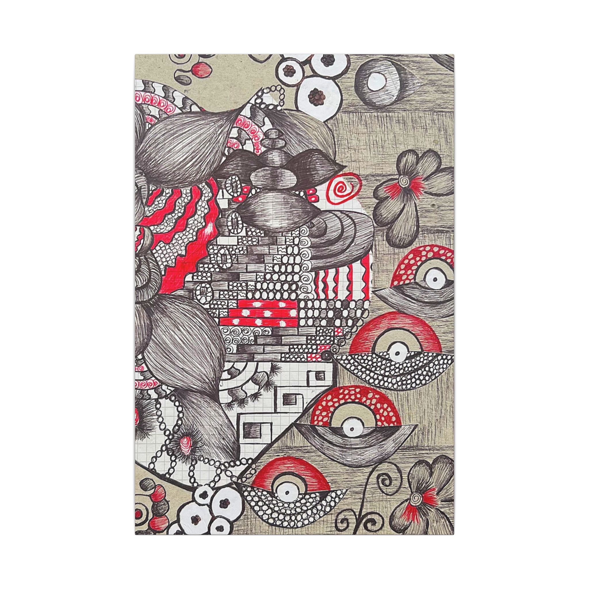 Matte Canvas, Stretched, 0.75" (Multi-Size)