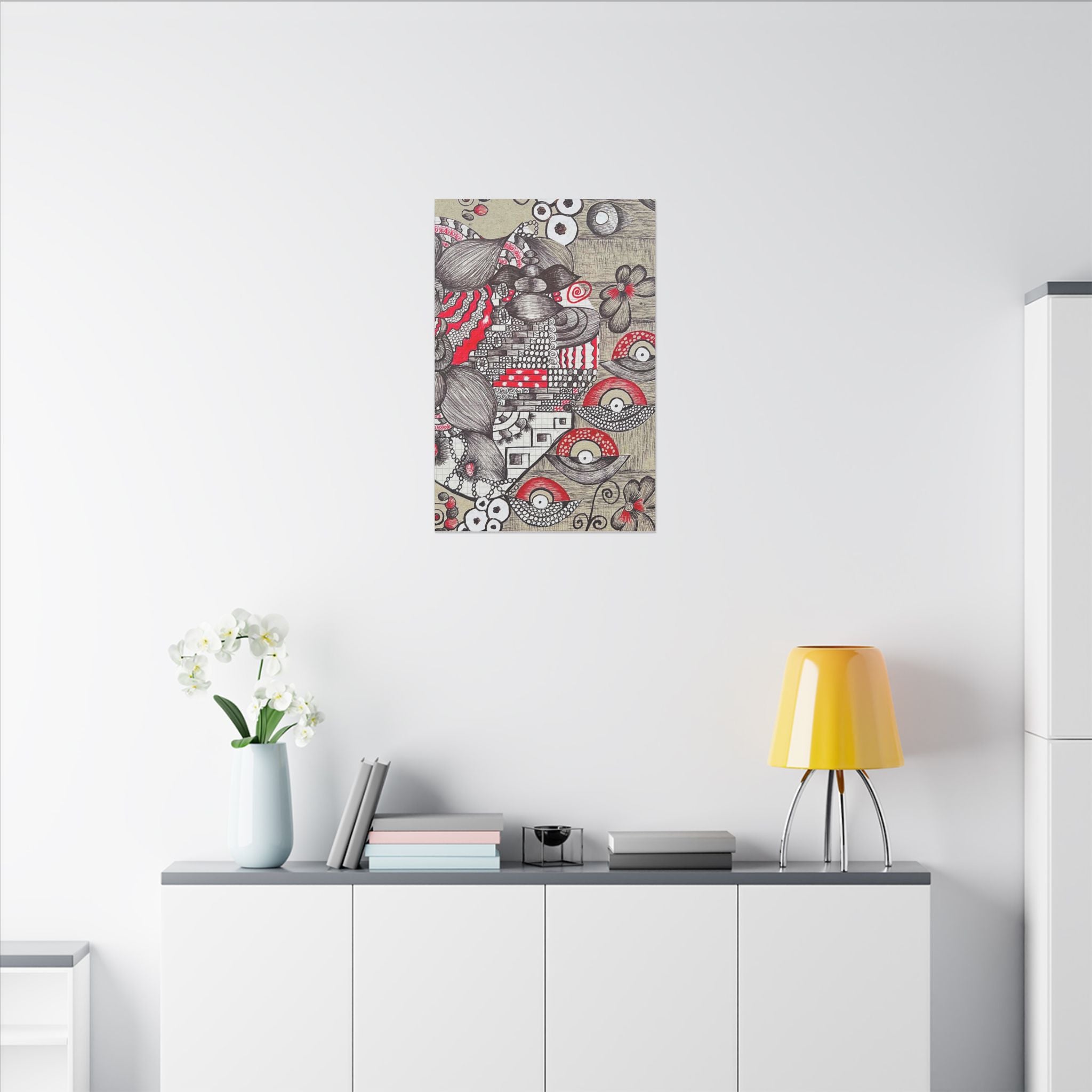 Matte Canvas, Stretched, 0.75" (Multi-Size)