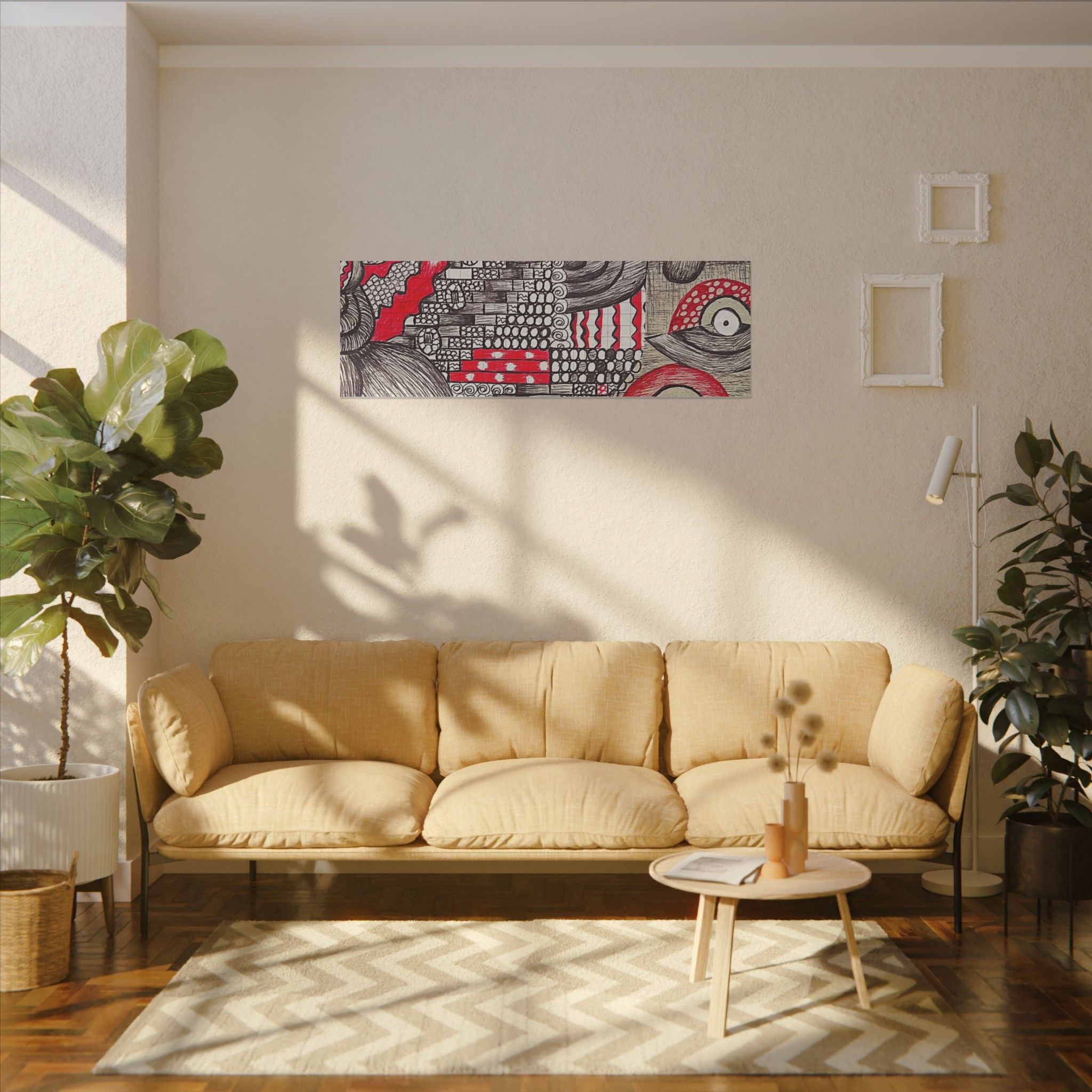 Matte Canvas, Stretched, 0.75" (Multi-Size)