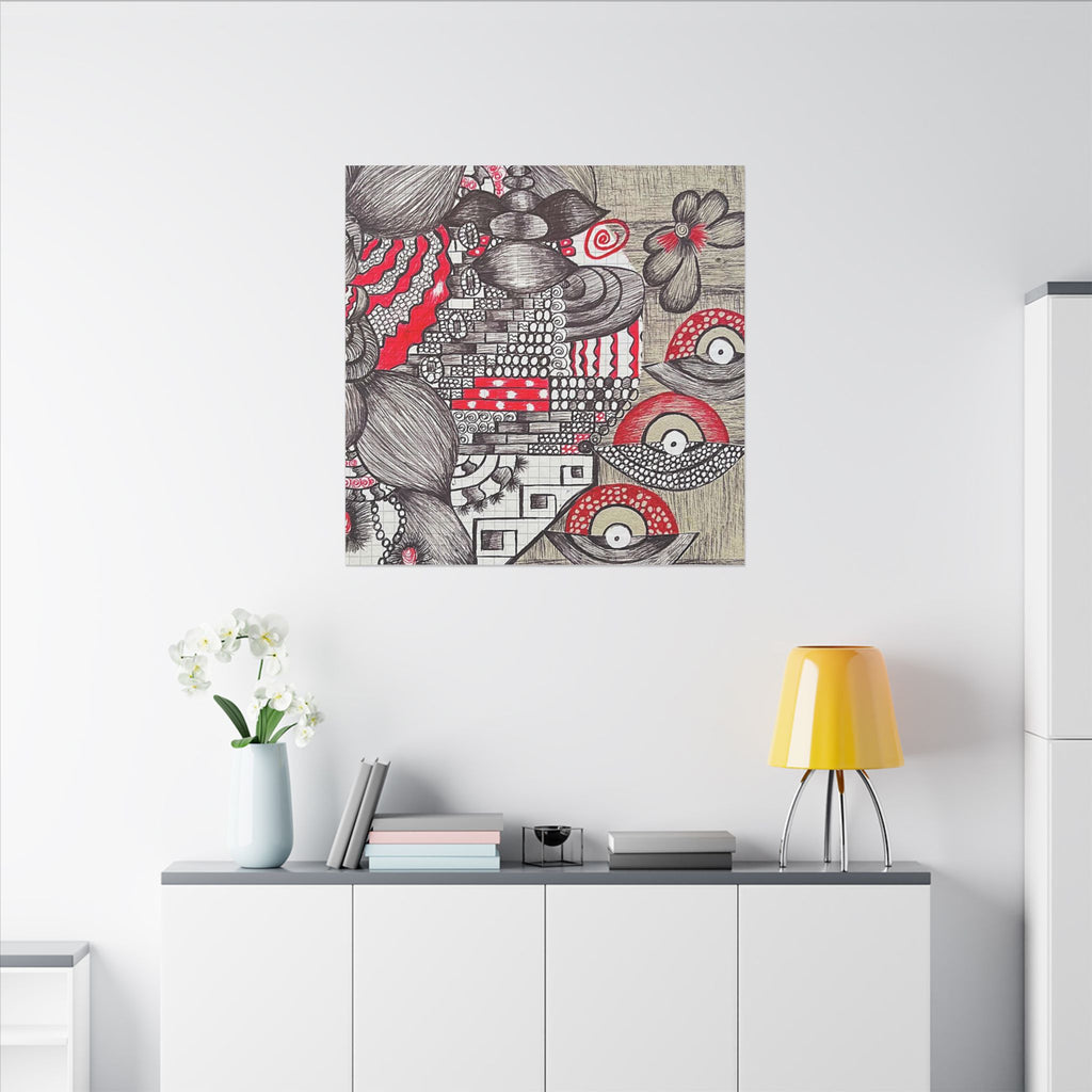 Matte Canvas, Stretched, 0.75" (Multi-Size)