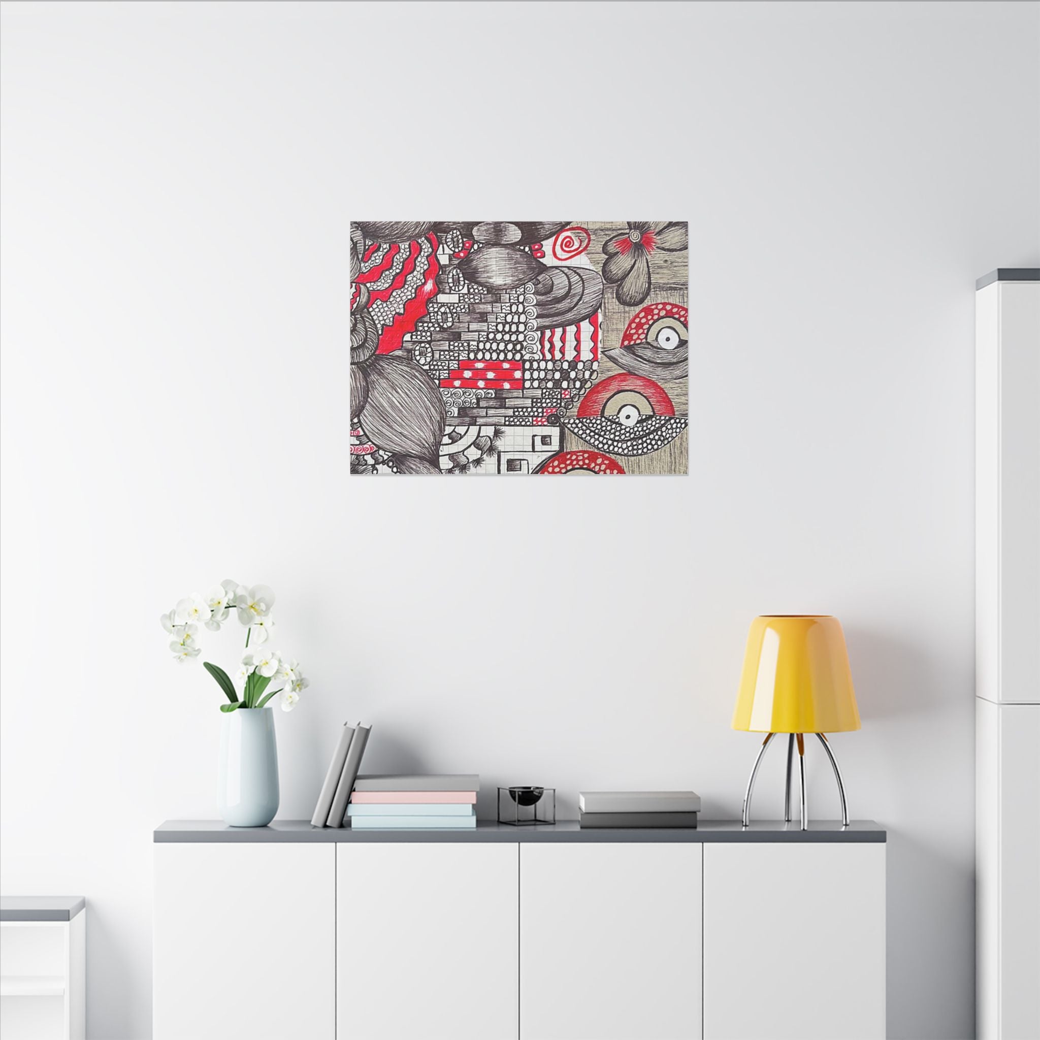 Matte Canvas, Stretched, 0.75" (Multi-Size)