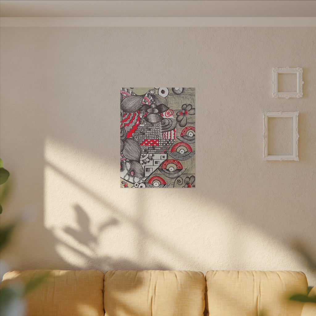 Matte Canvas, Stretched, 0.75" (Multi-Size)