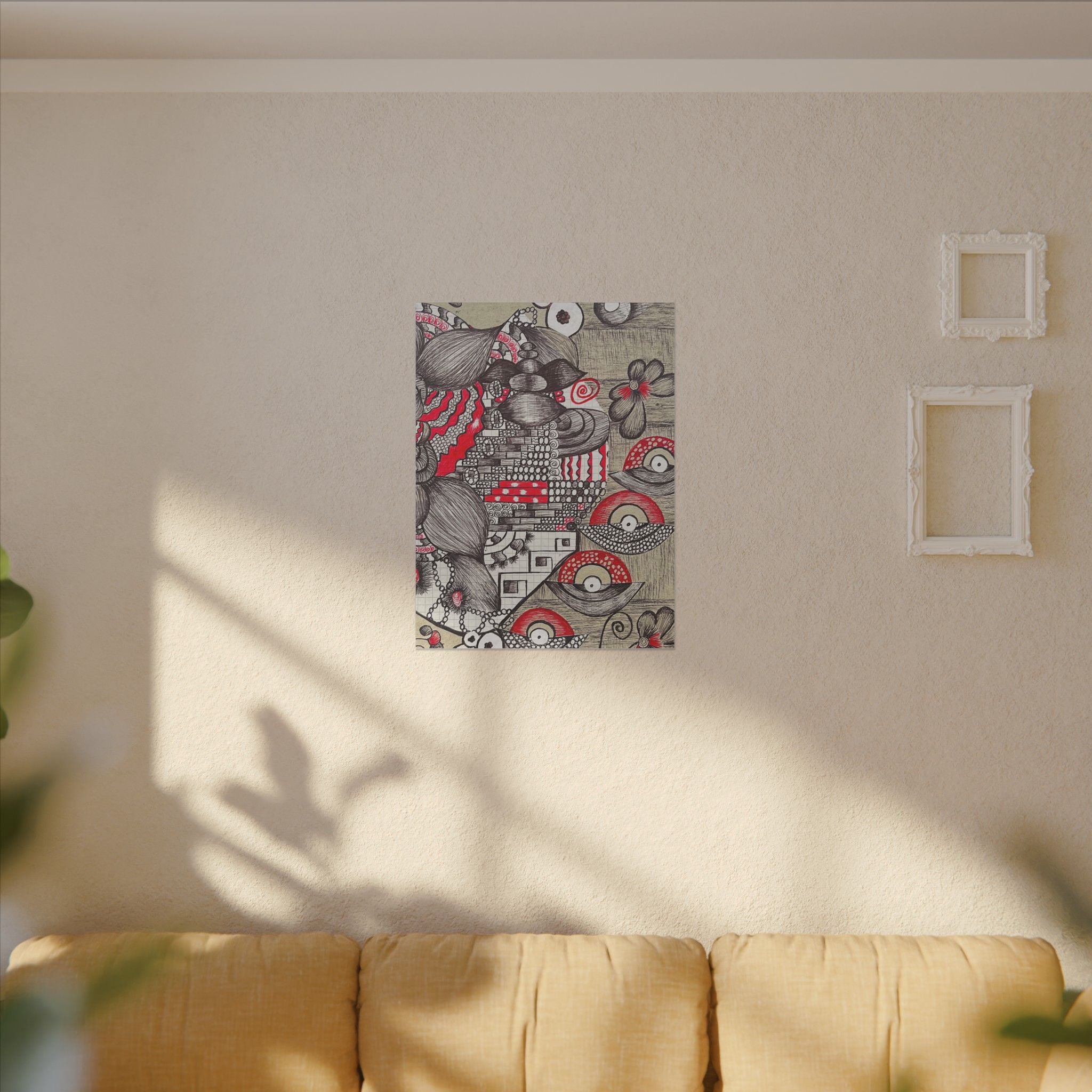 Matte Canvas, Stretched, 0.75" (Multi-Size)