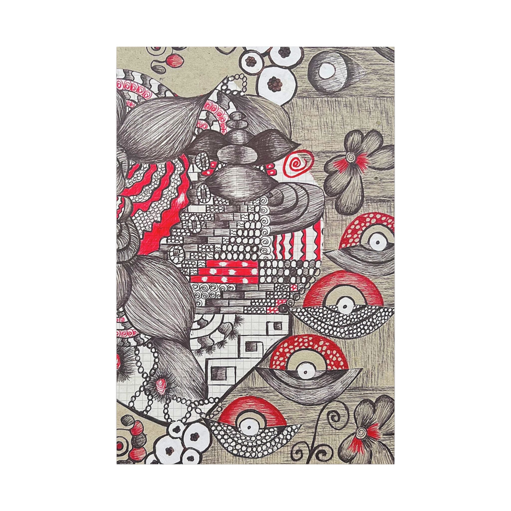 Matte Canvas, Stretched, 0.75" (Multi-Size)