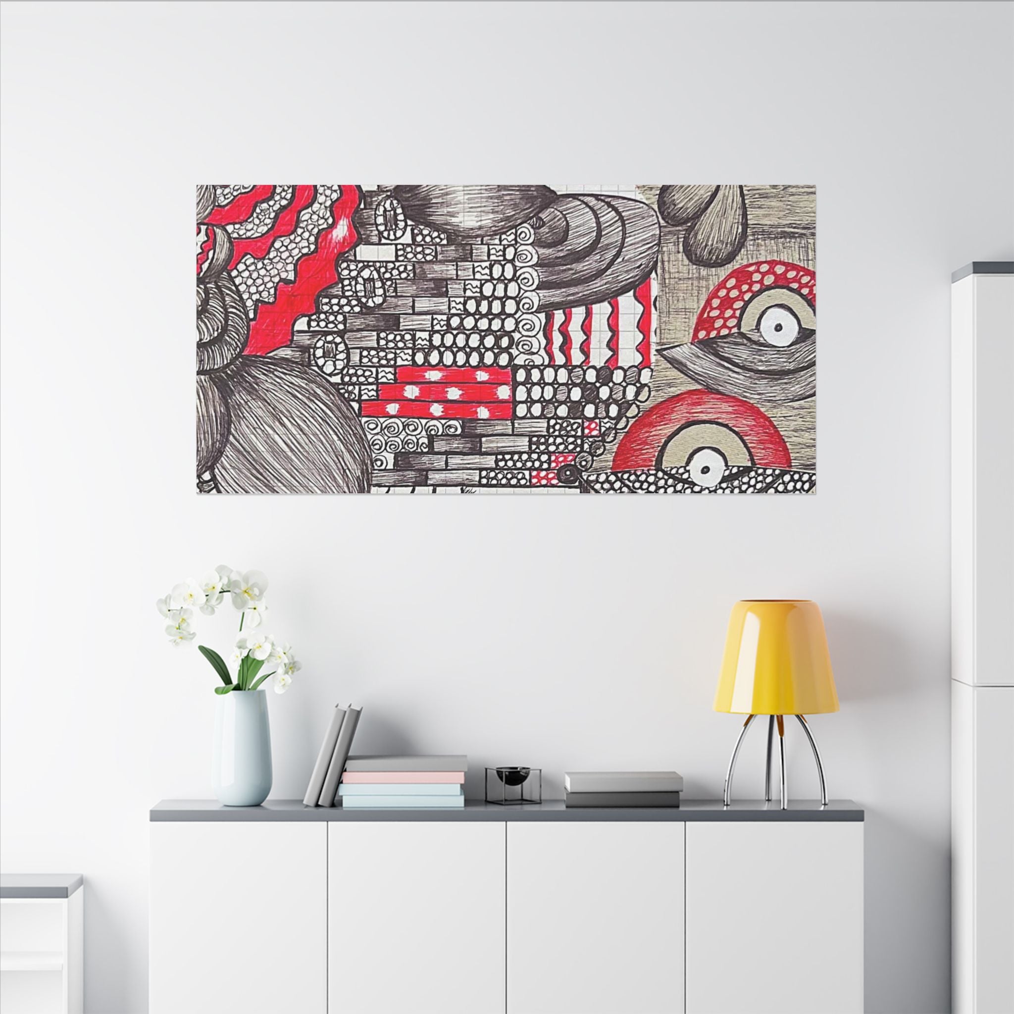 Matte Canvas, Stretched, 0.75" (Multi-Size)