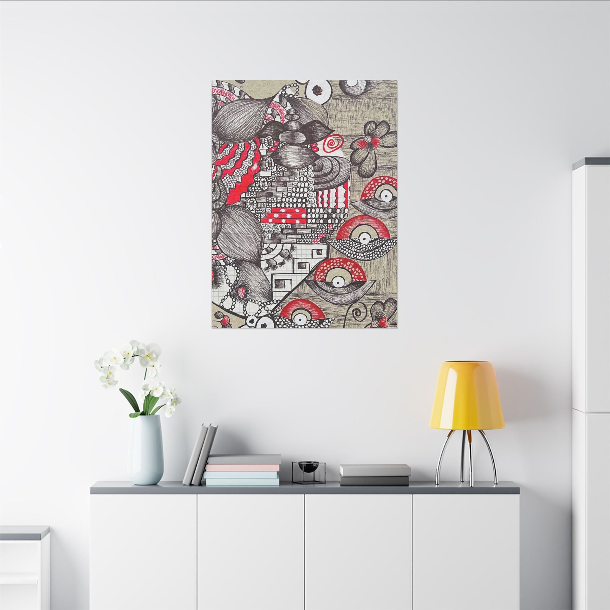 Matte Canvas, Stretched, 0.75" (Multi-Size)