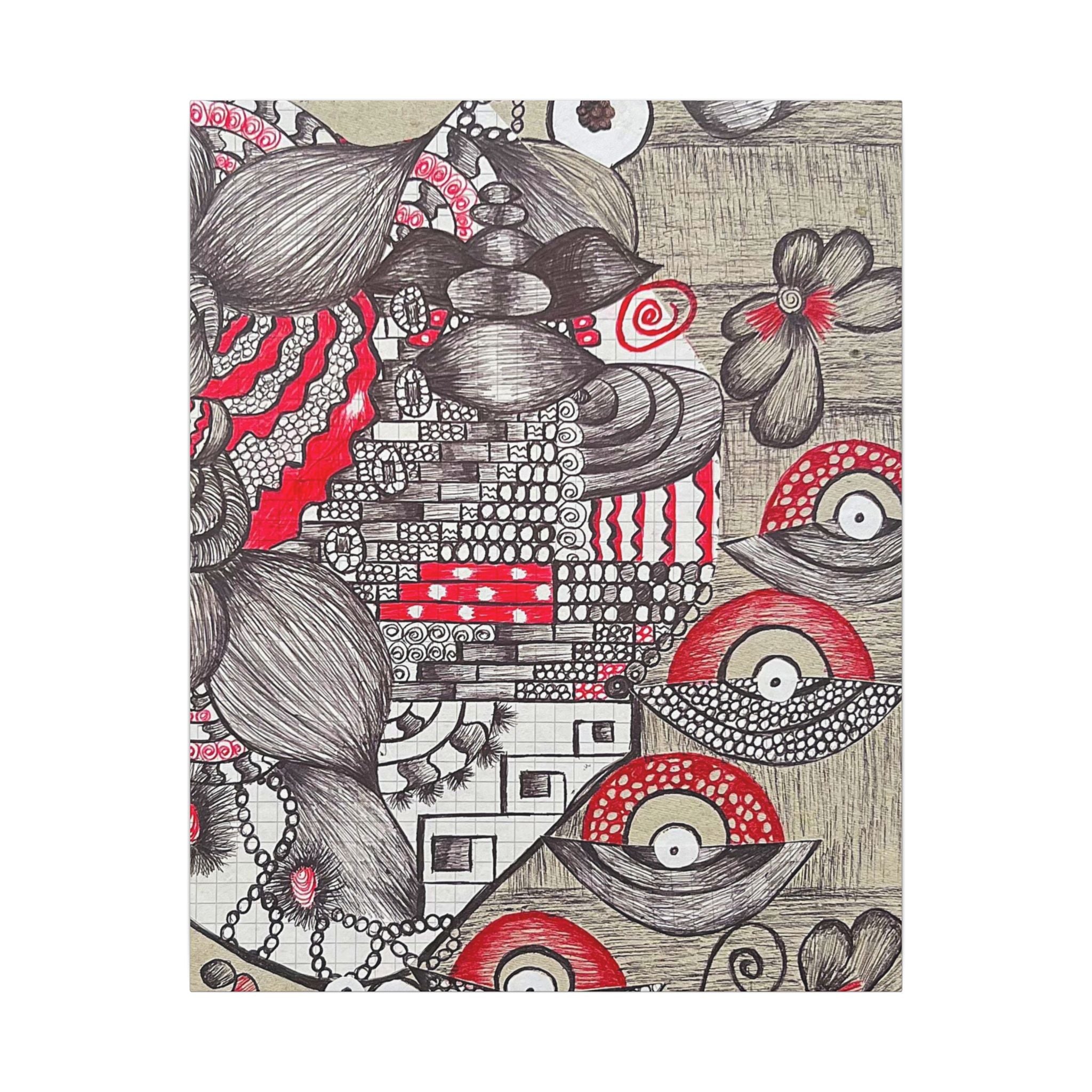 Matte Canvas, Stretched, 0.75" (Multi-Size)