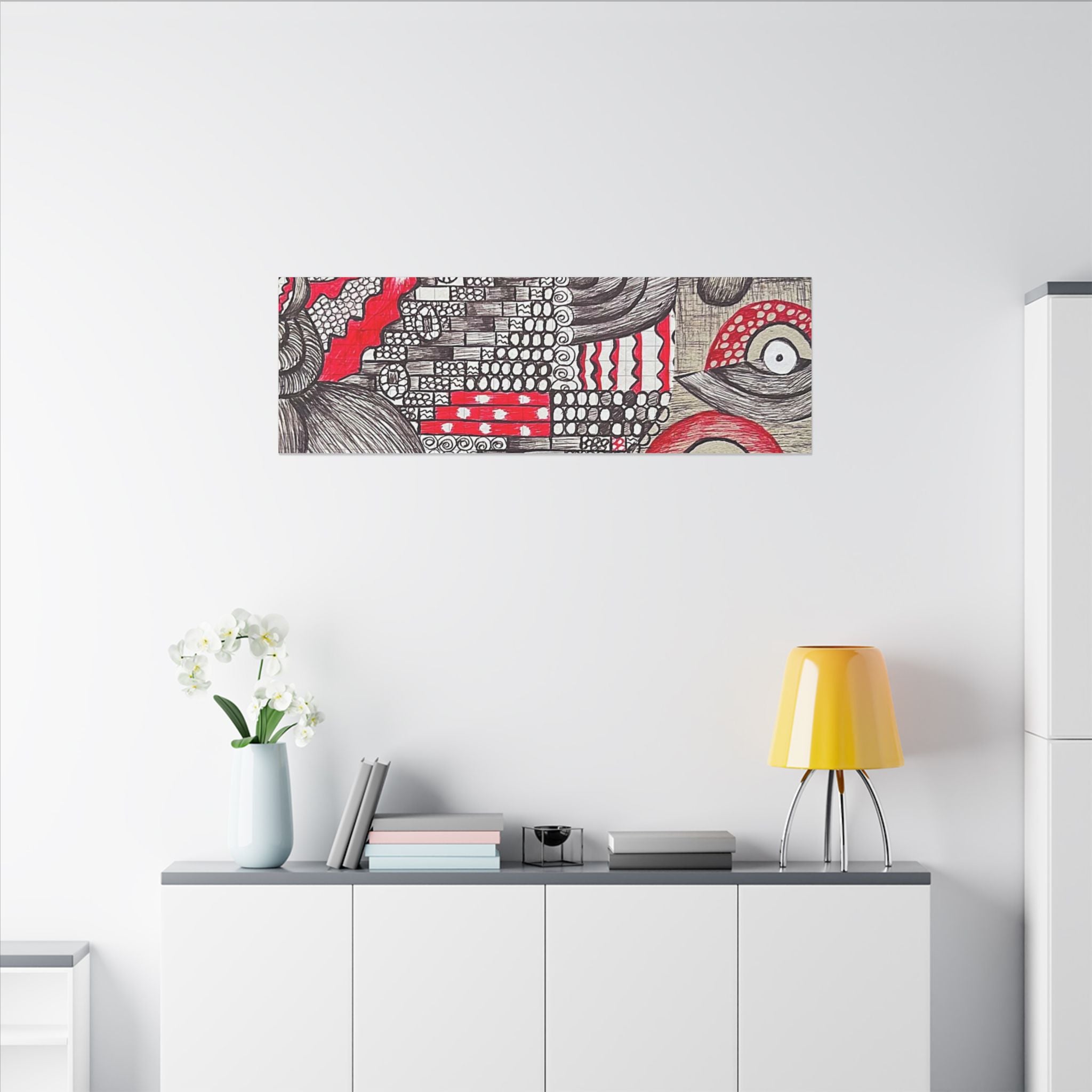 Matte Canvas, Stretched, 0.75" (Multi-Size)