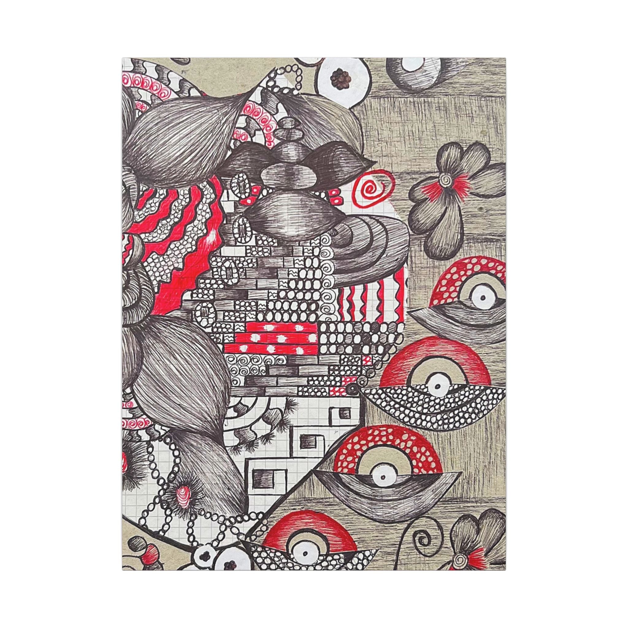 Matte Canvas, Stretched, 0.75" (Multi-Size)