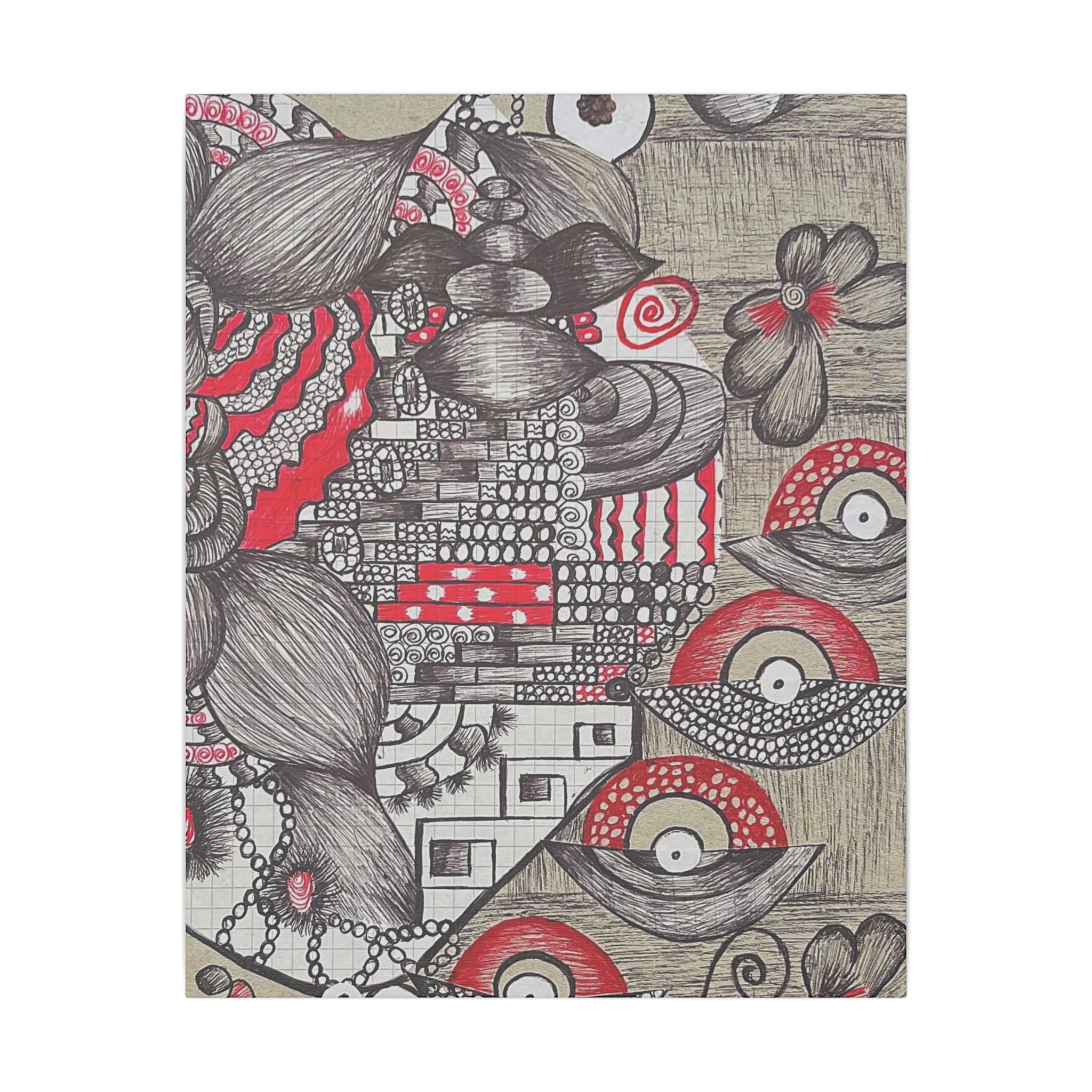 Matte Canvas, Stretched, 0.75" (Multi-Size)