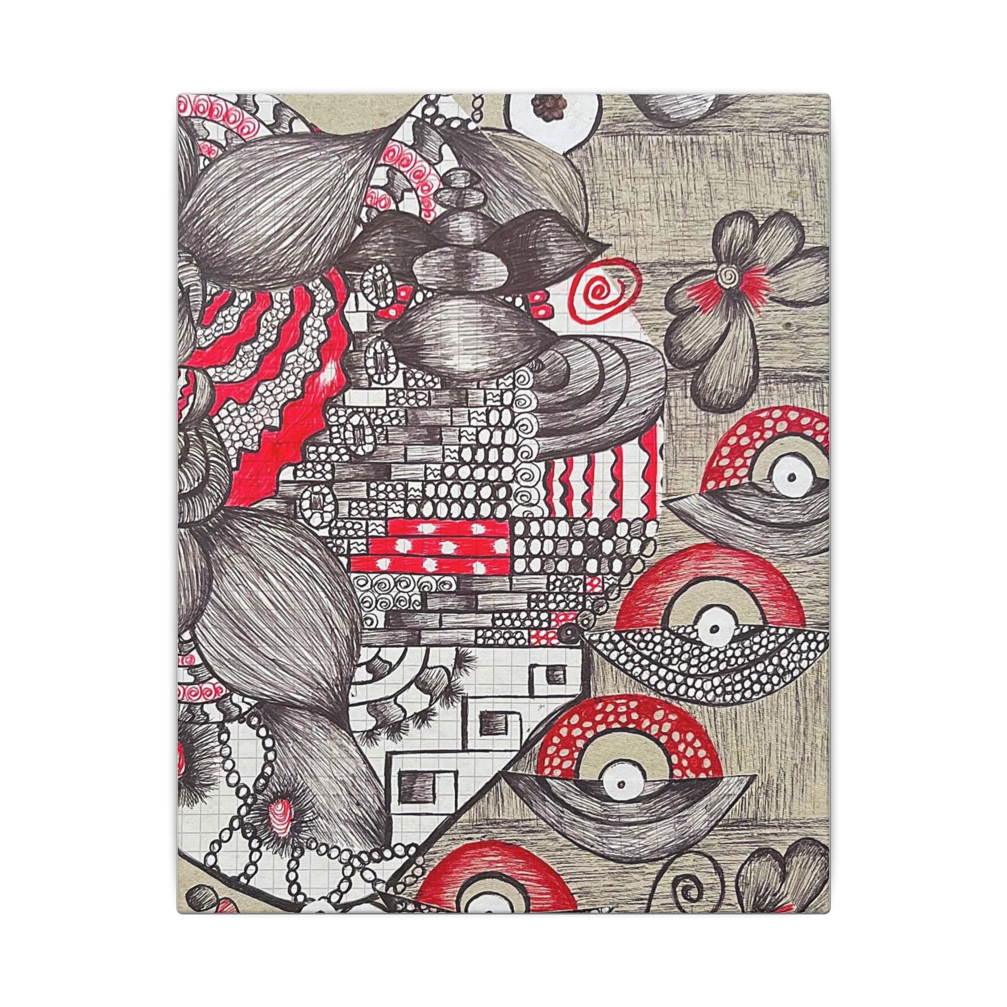 Matte Canvas, Stretched, 0.75" (Multi-Size)