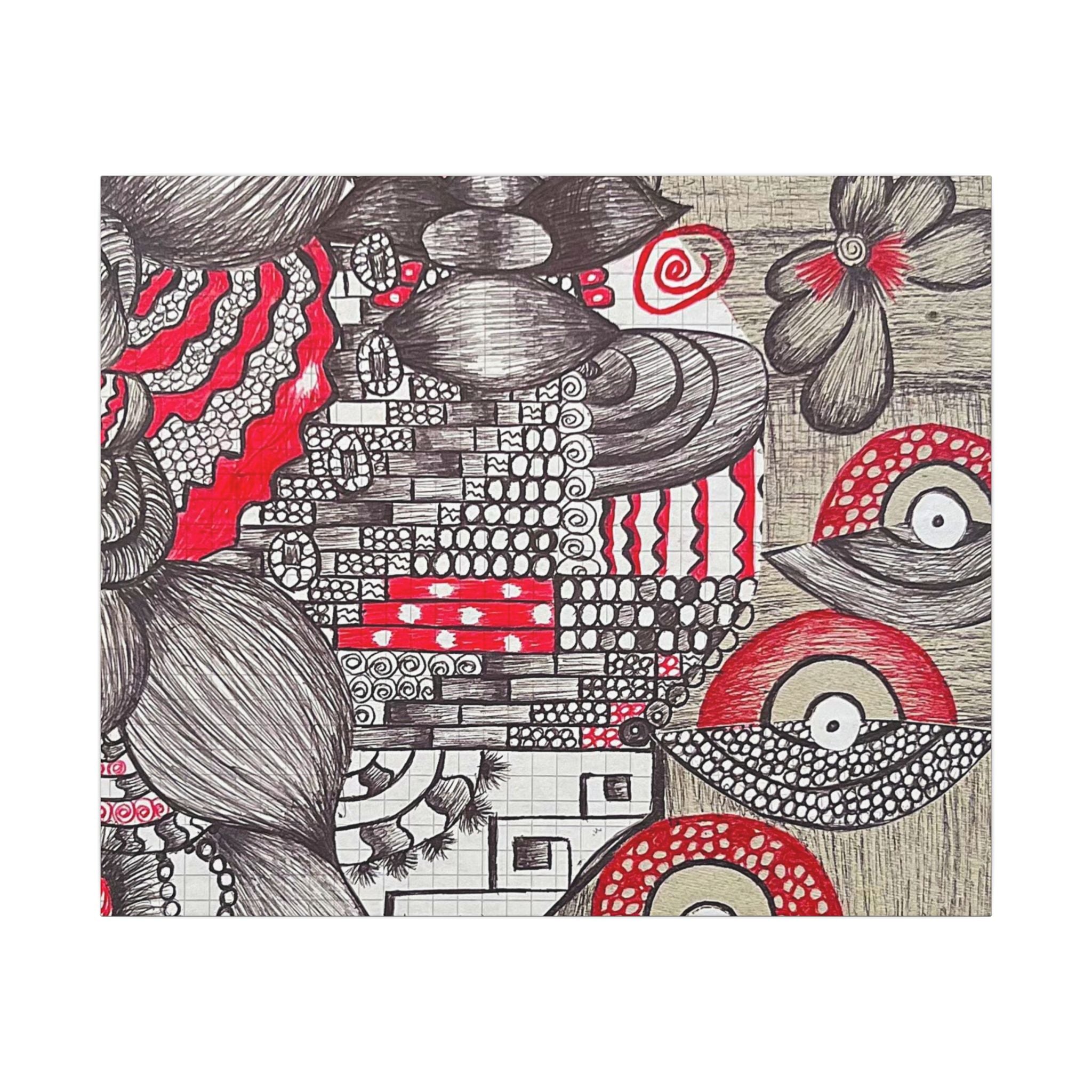 Matte Canvas, Stretched, 0.75" (Multi-Size)