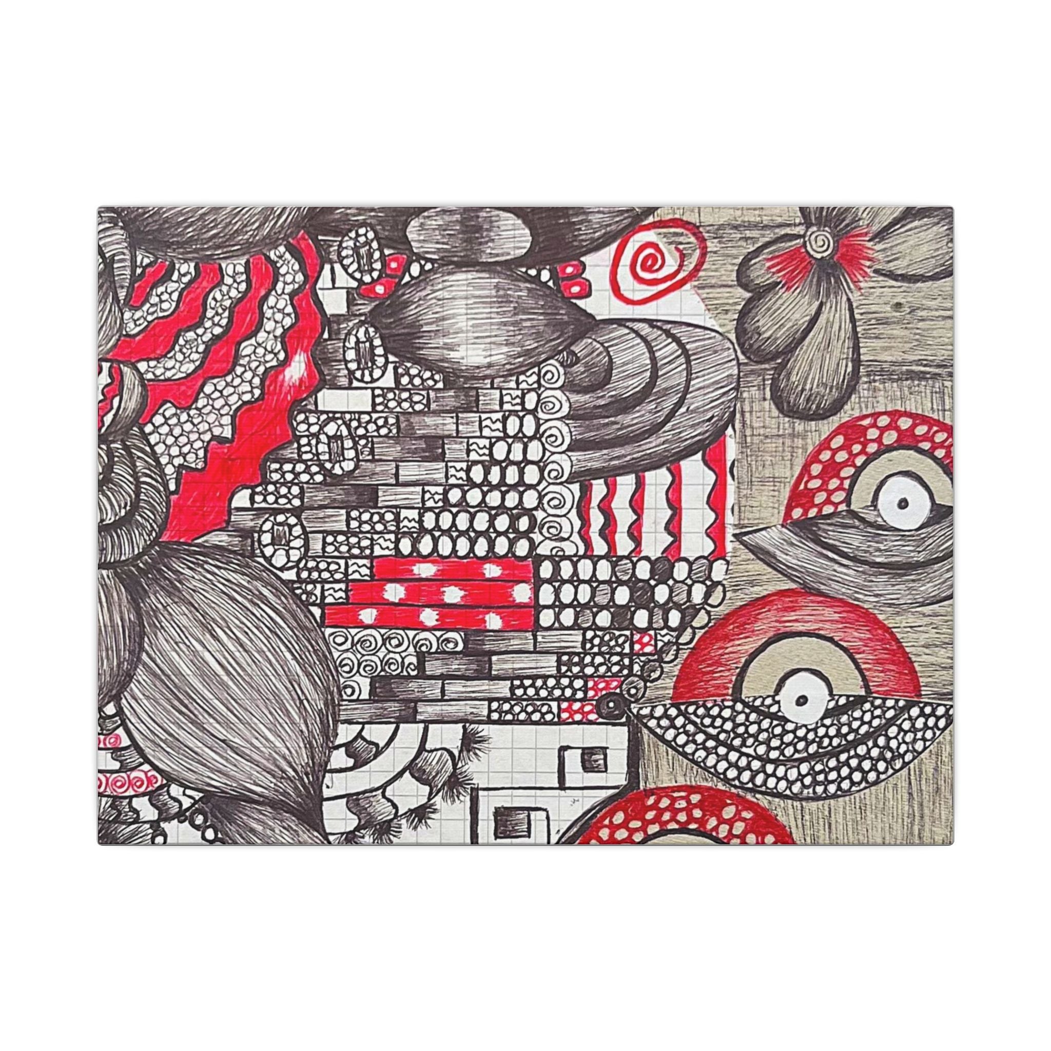 Matte Canvas, Stretched, 0.75" (Multi-Size)